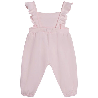 女婴粉色连体裤