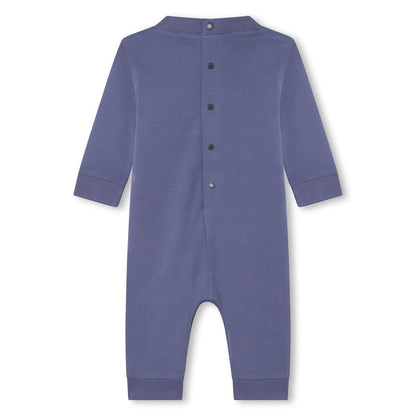 男婴蓝色连体衣