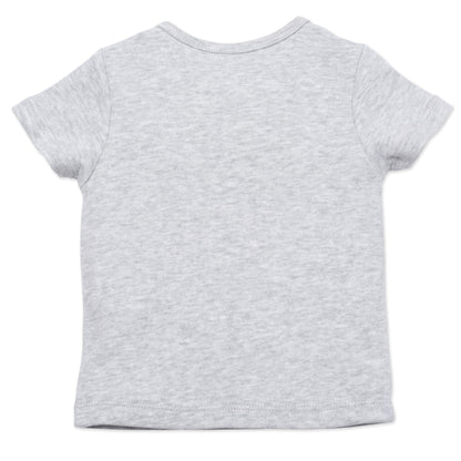 Baby Girls Grey Elephant Cotton T-Shirt