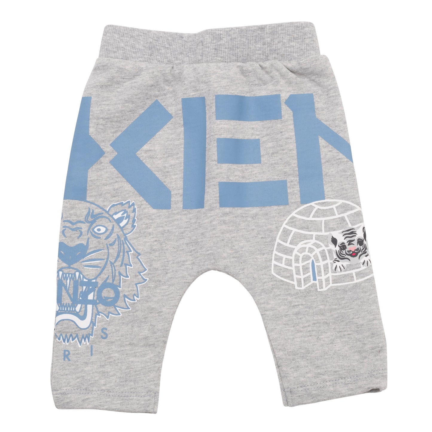 男婴灰色棉套装