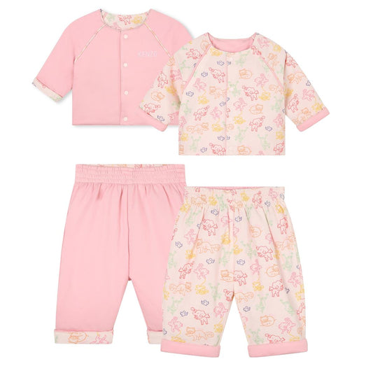 女婴印花套装(2件)