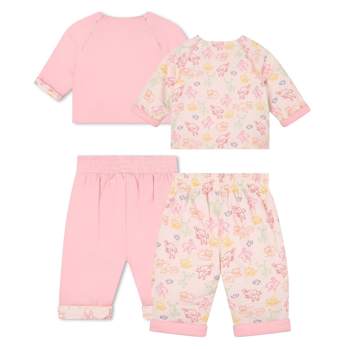 女婴印花套装(2件)