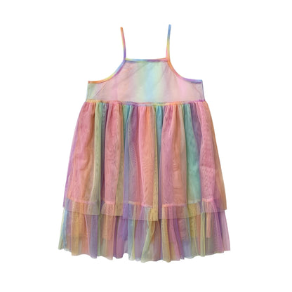 女童彩色连衣裙