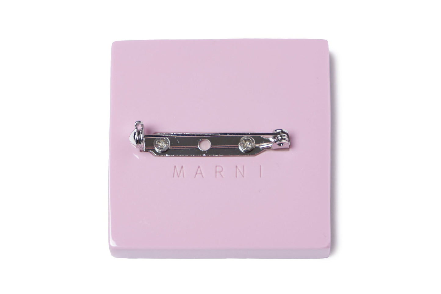Girls Mauve Brooch With Resin