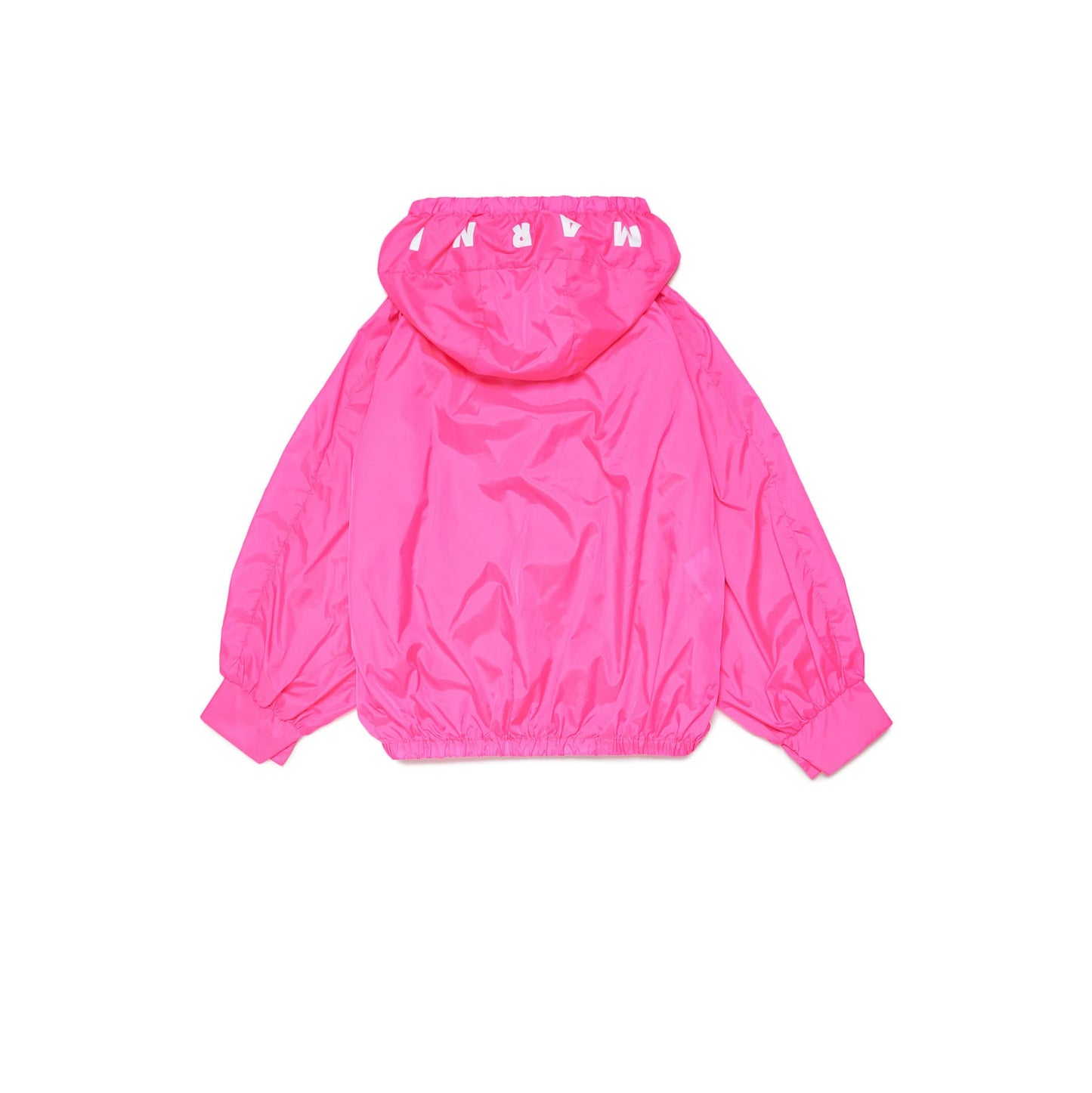 女童荧光粉拉链夹克