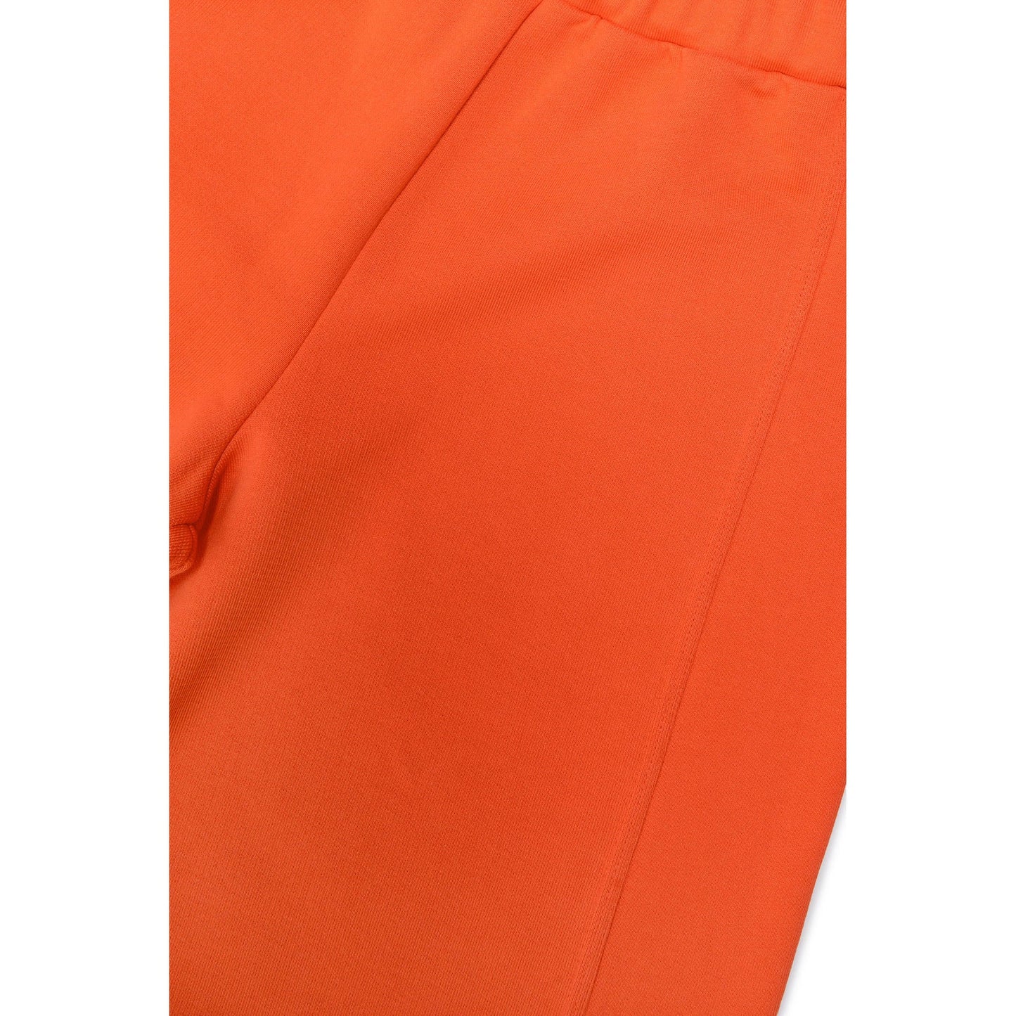 儿童橙色Logo棉短裤