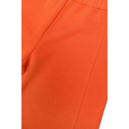 儿童橙色Logo棉短裤