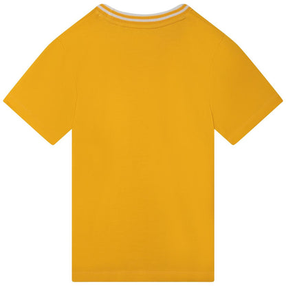 女童黄色Logo T恤