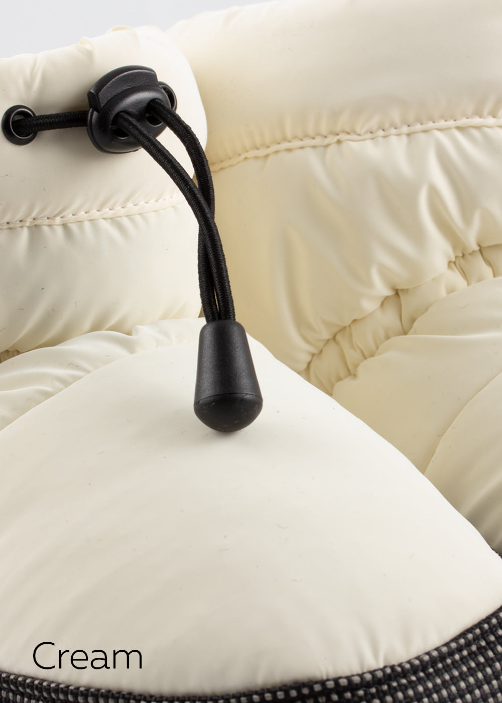 女童白色芭蕾舞保暖鞋