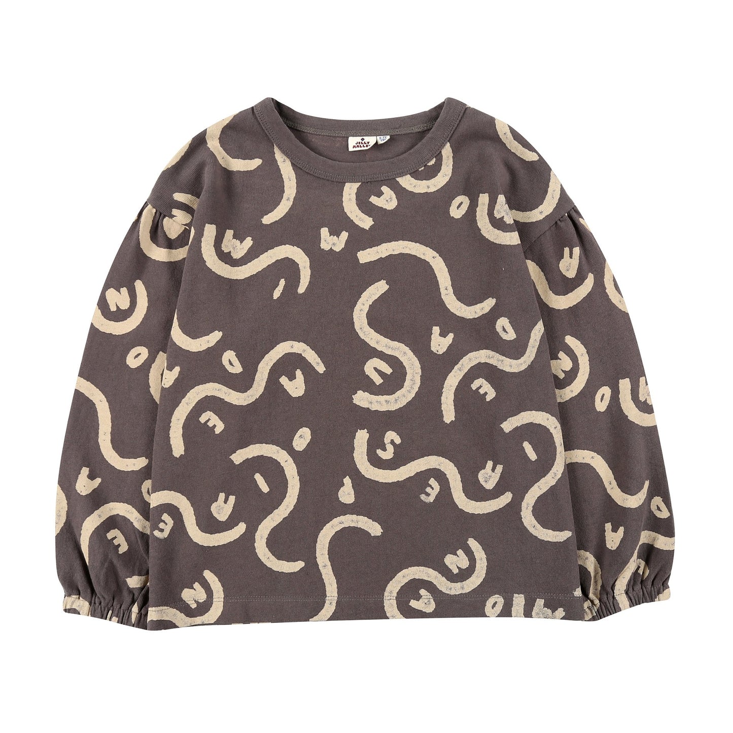 Boys & Girls Charcoal Long Sleeves T-Shirt