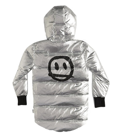 Boys & Girls Silver Smile Heavy Down Coat