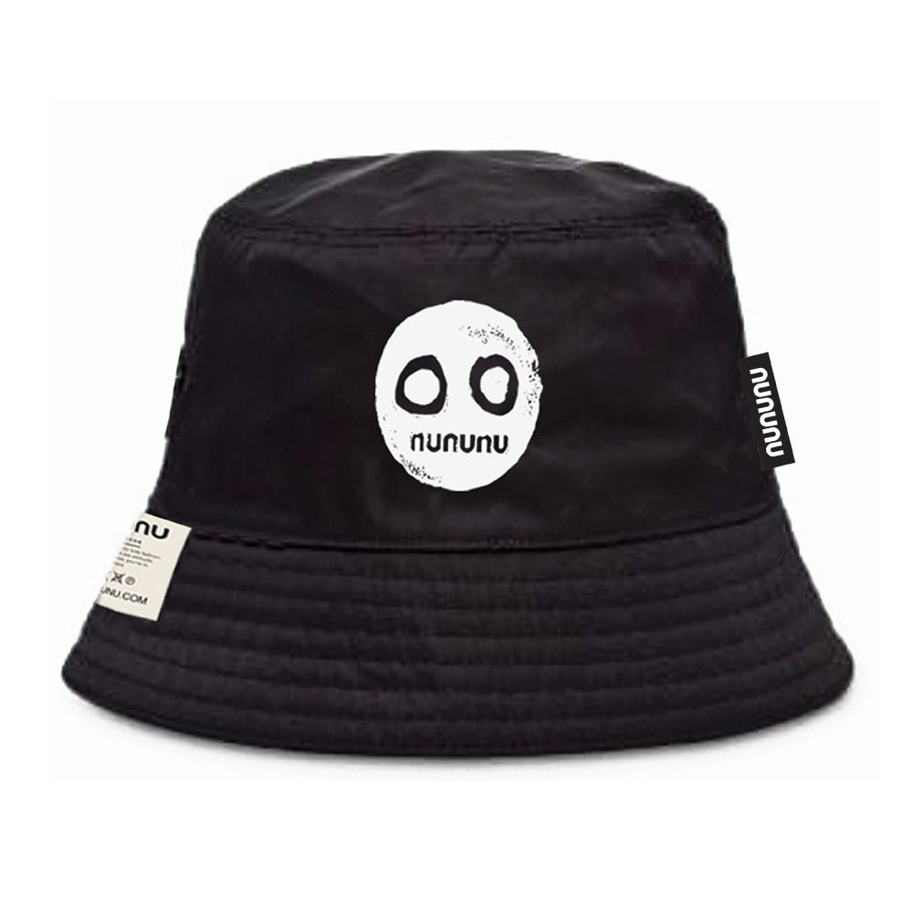 儿童黑色Logo渔夫帽