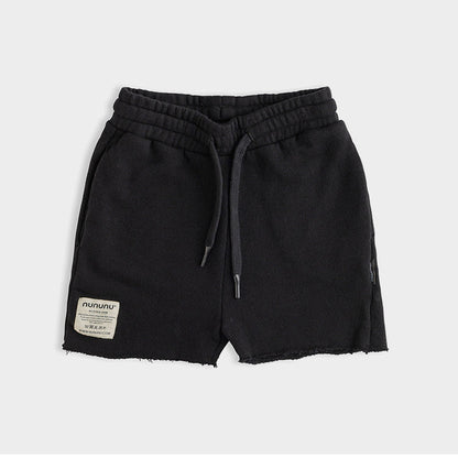 儿童黑色短裤