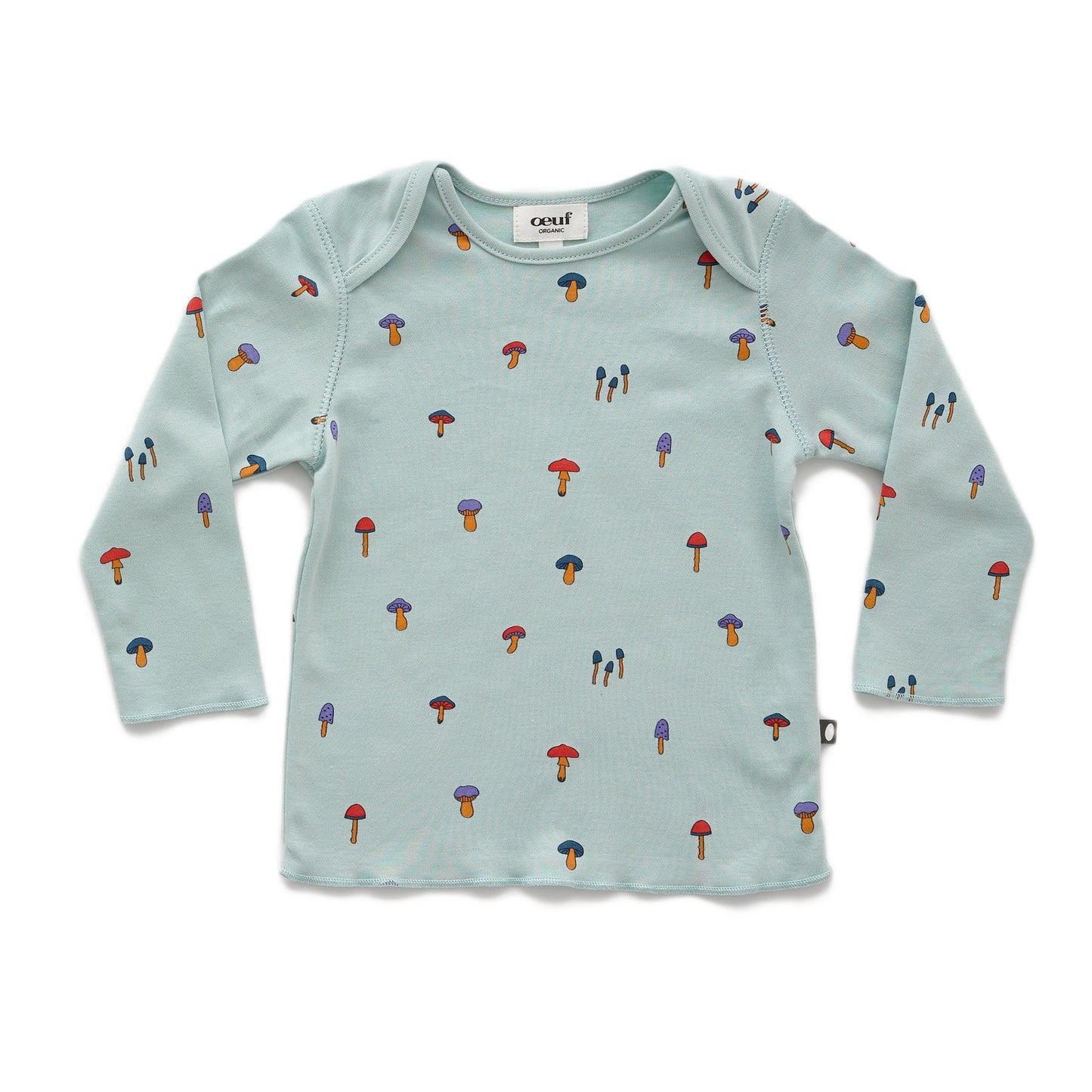 Baby Boys & Girls Sky Grey T-Shirt