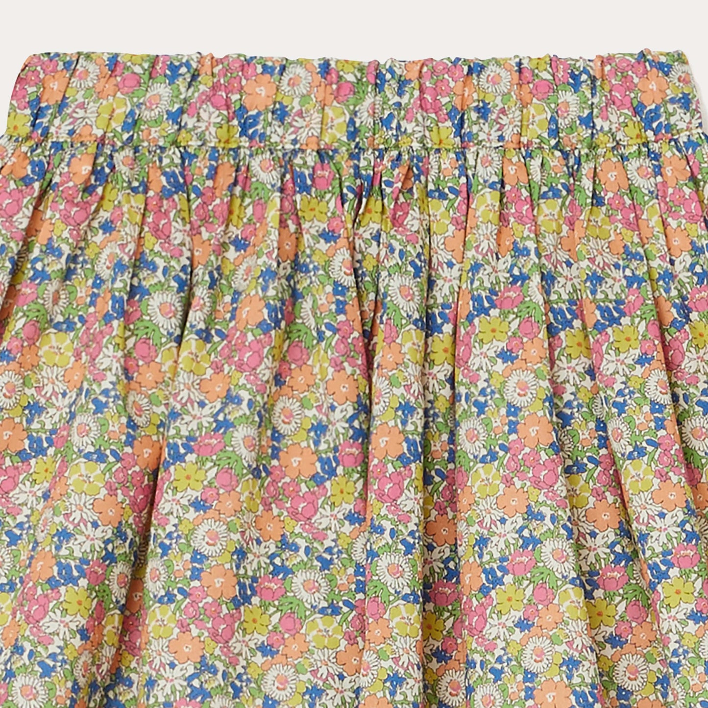 女童彩色碎花短裙