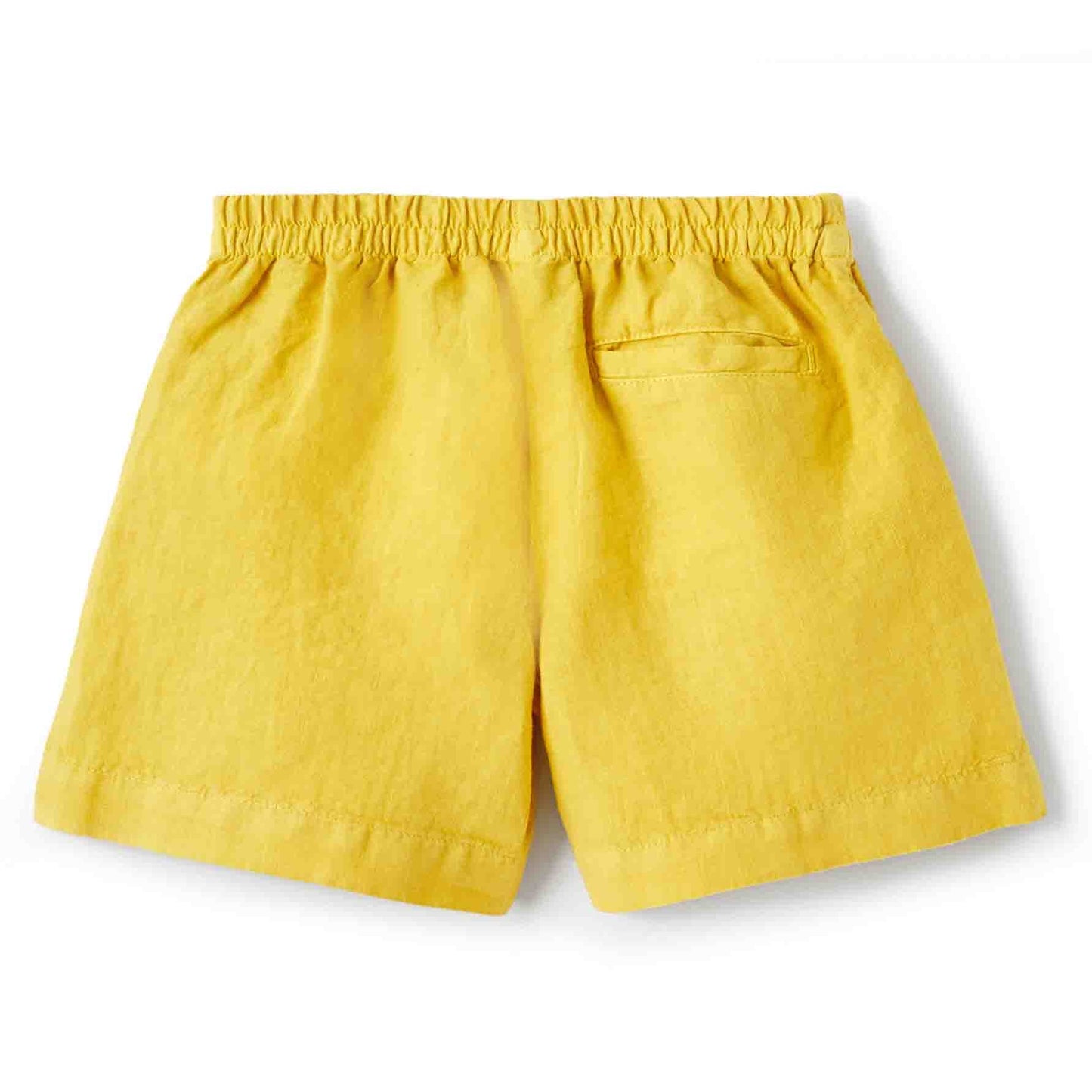 女童黄色短裤