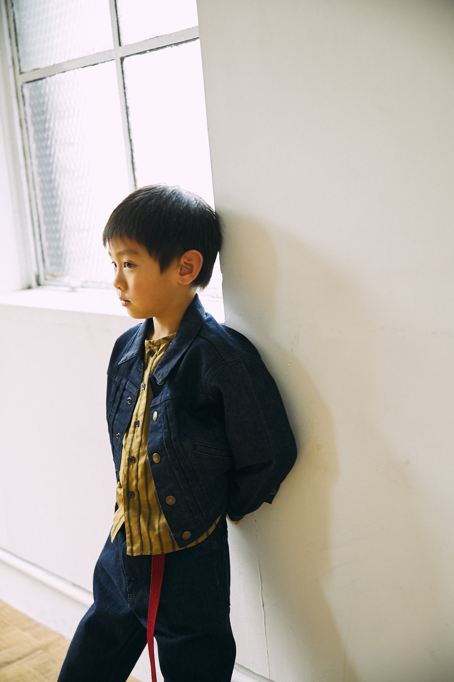 Boys Dark Navy HL Denim Jacket