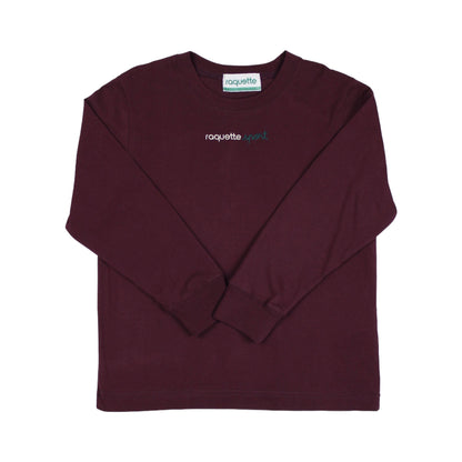 儿童紫色Logo棉T恤