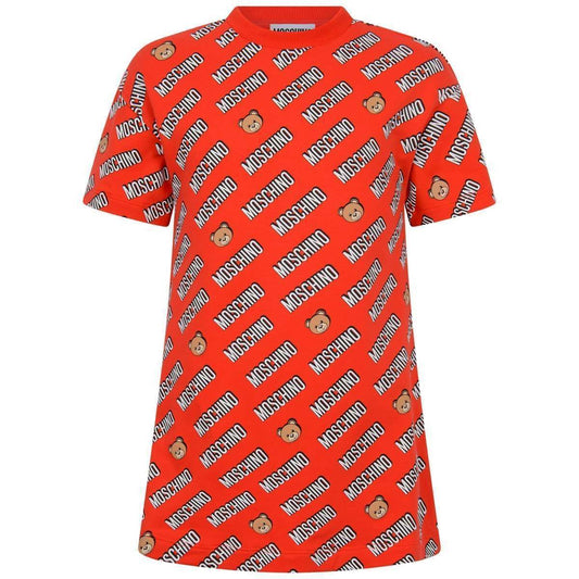 Girls Red Logo Dress