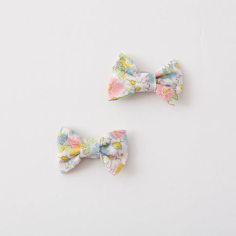 Girls Pink Floral Hair Slide