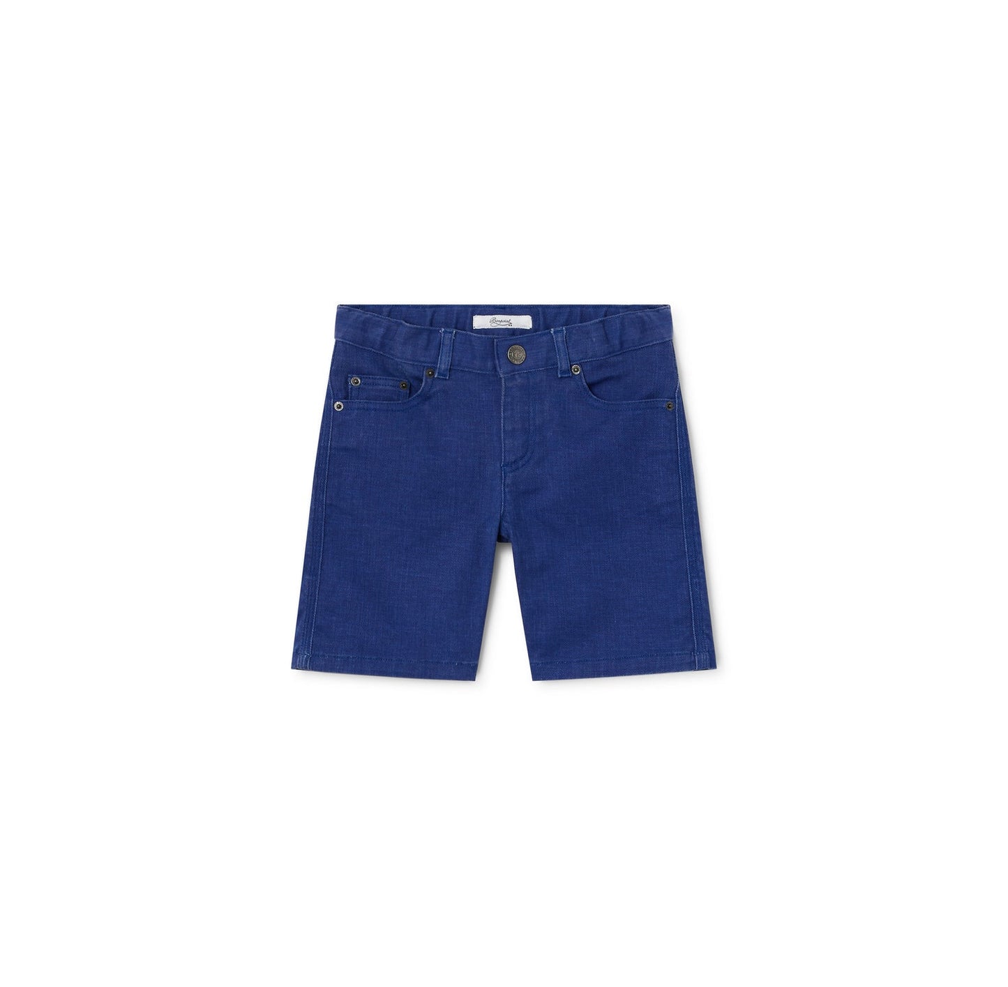 儿童蓝色牛仔短裤