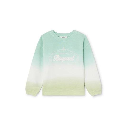 儿童绿色棉卫衣