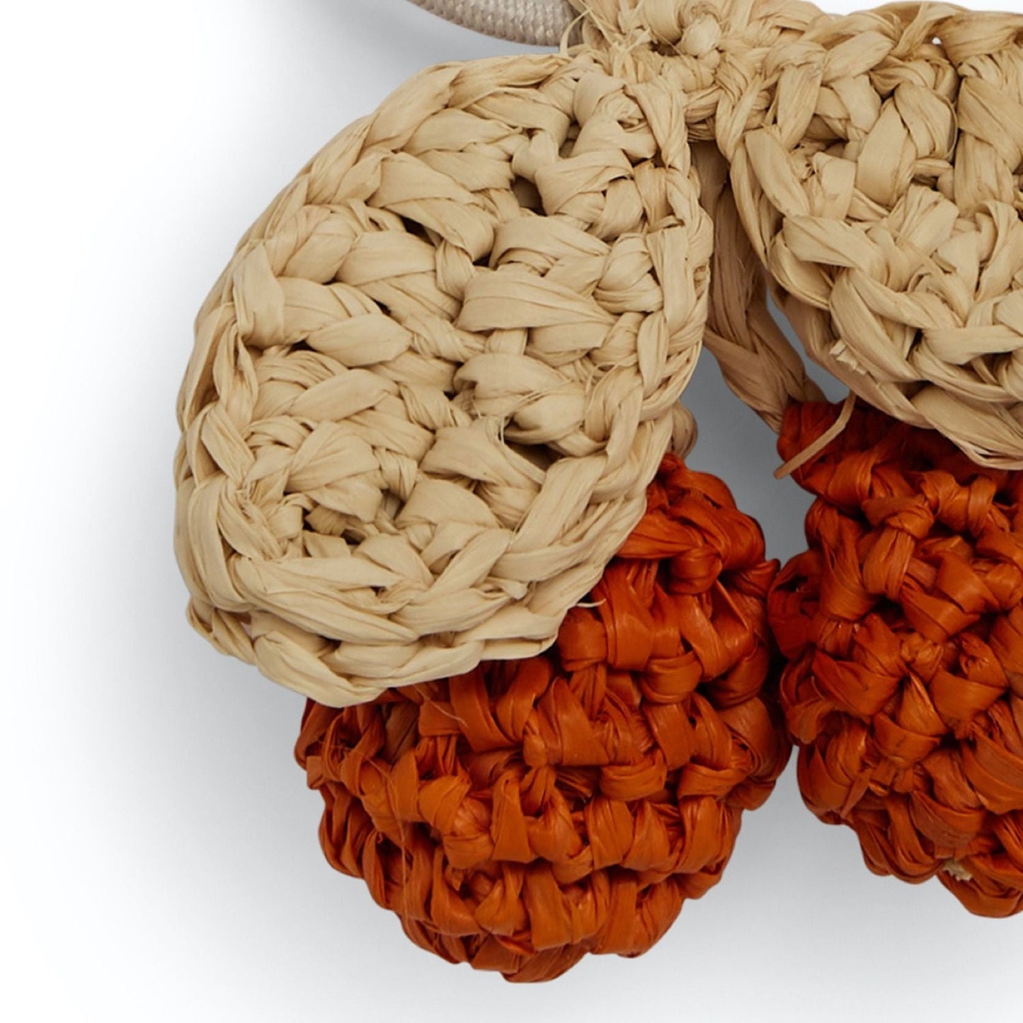 女童橙色樱桃发圈