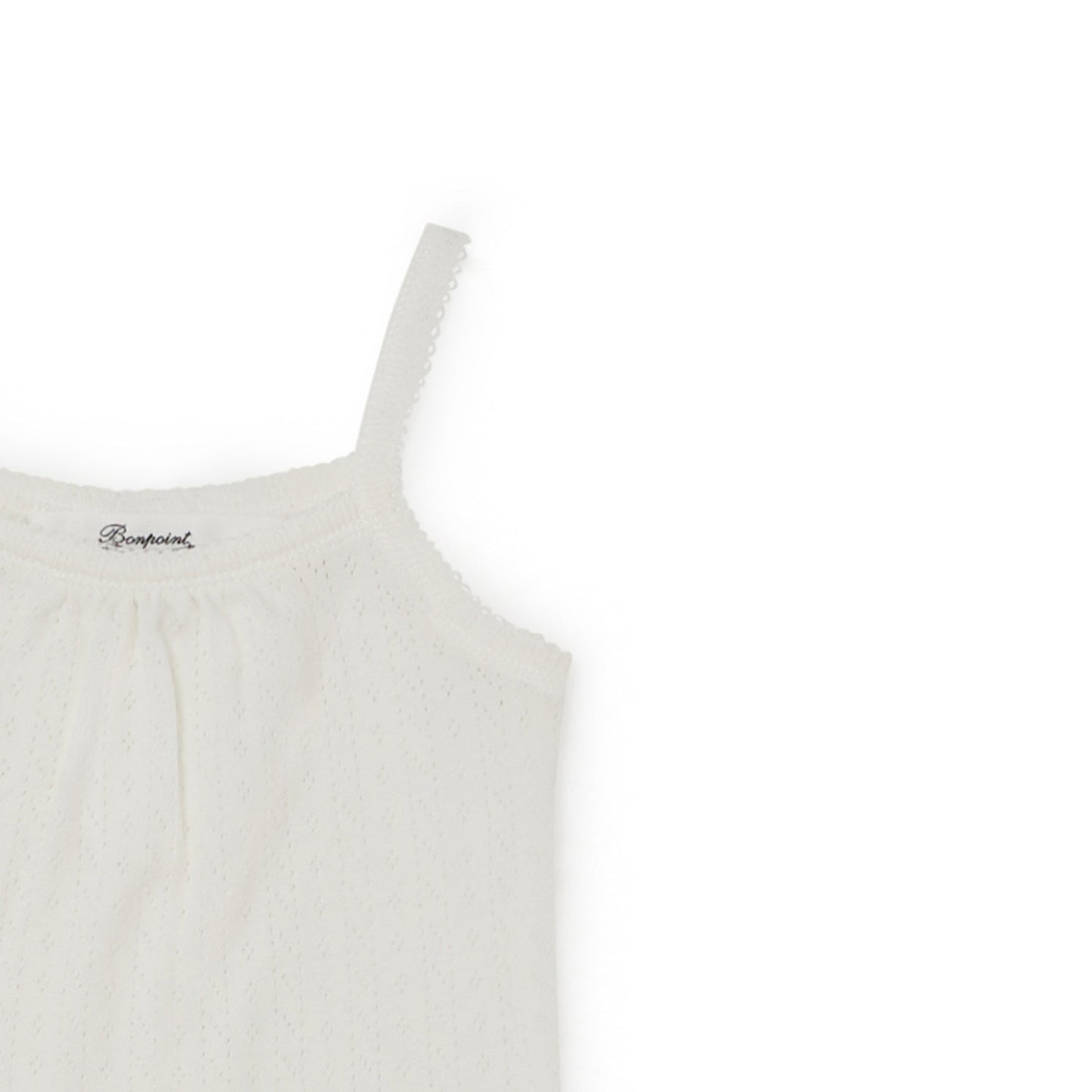 女婴白色棉连体衣