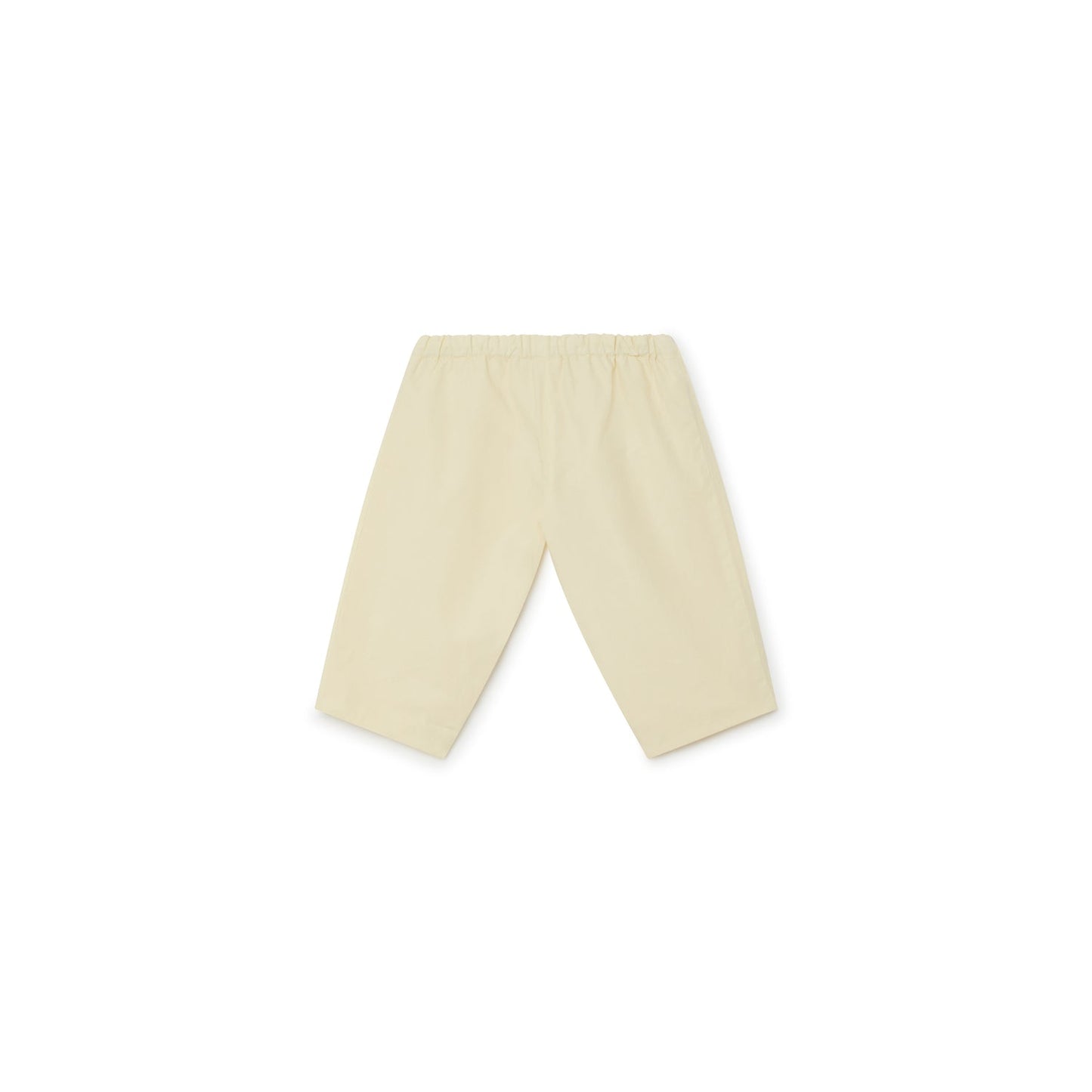 婴儿黄色棉长裤