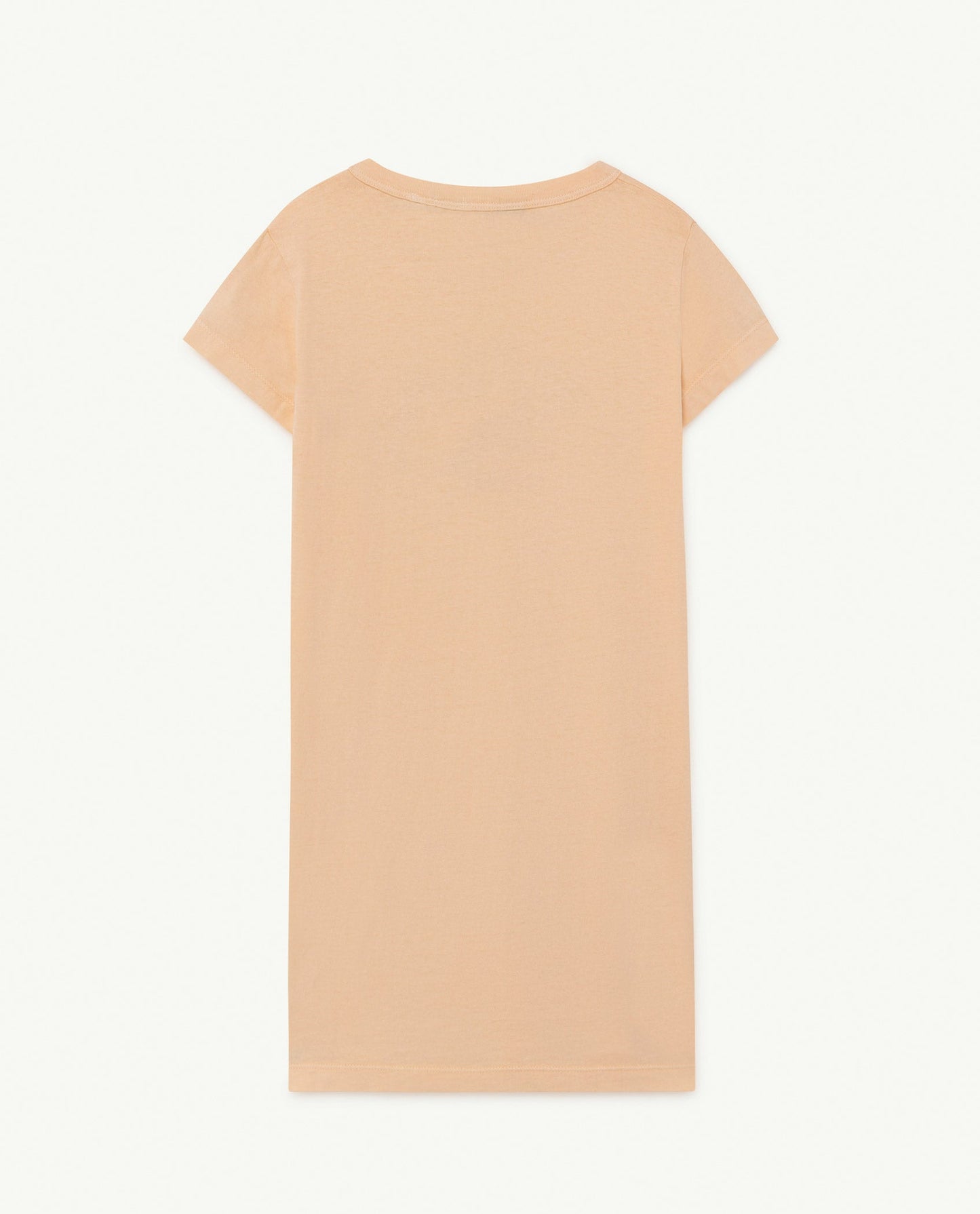 女童米色棉连衣裙