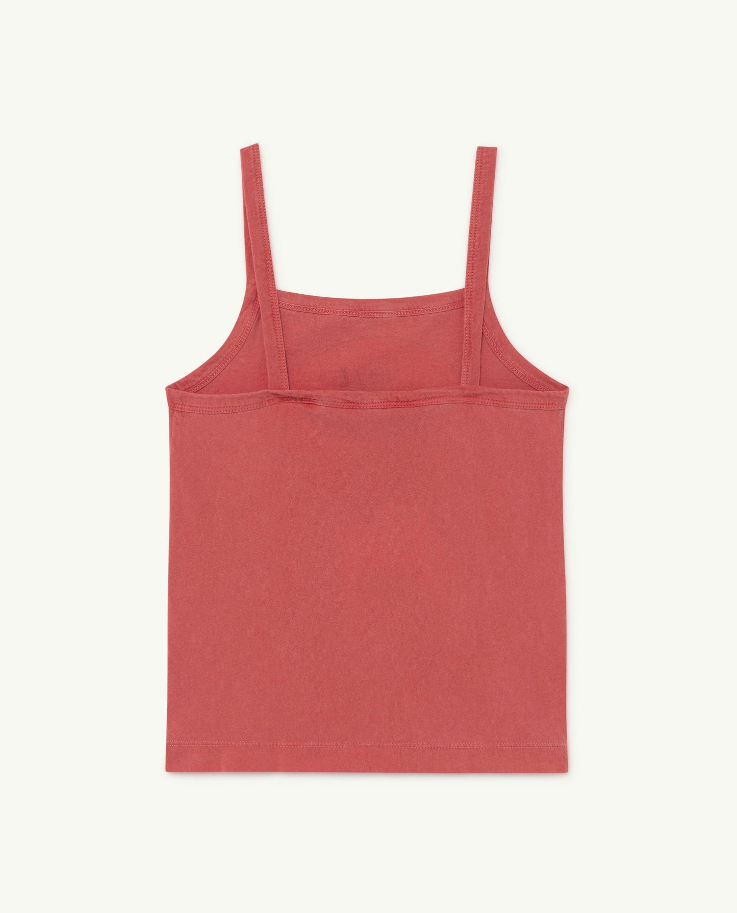 女童红色棉背心