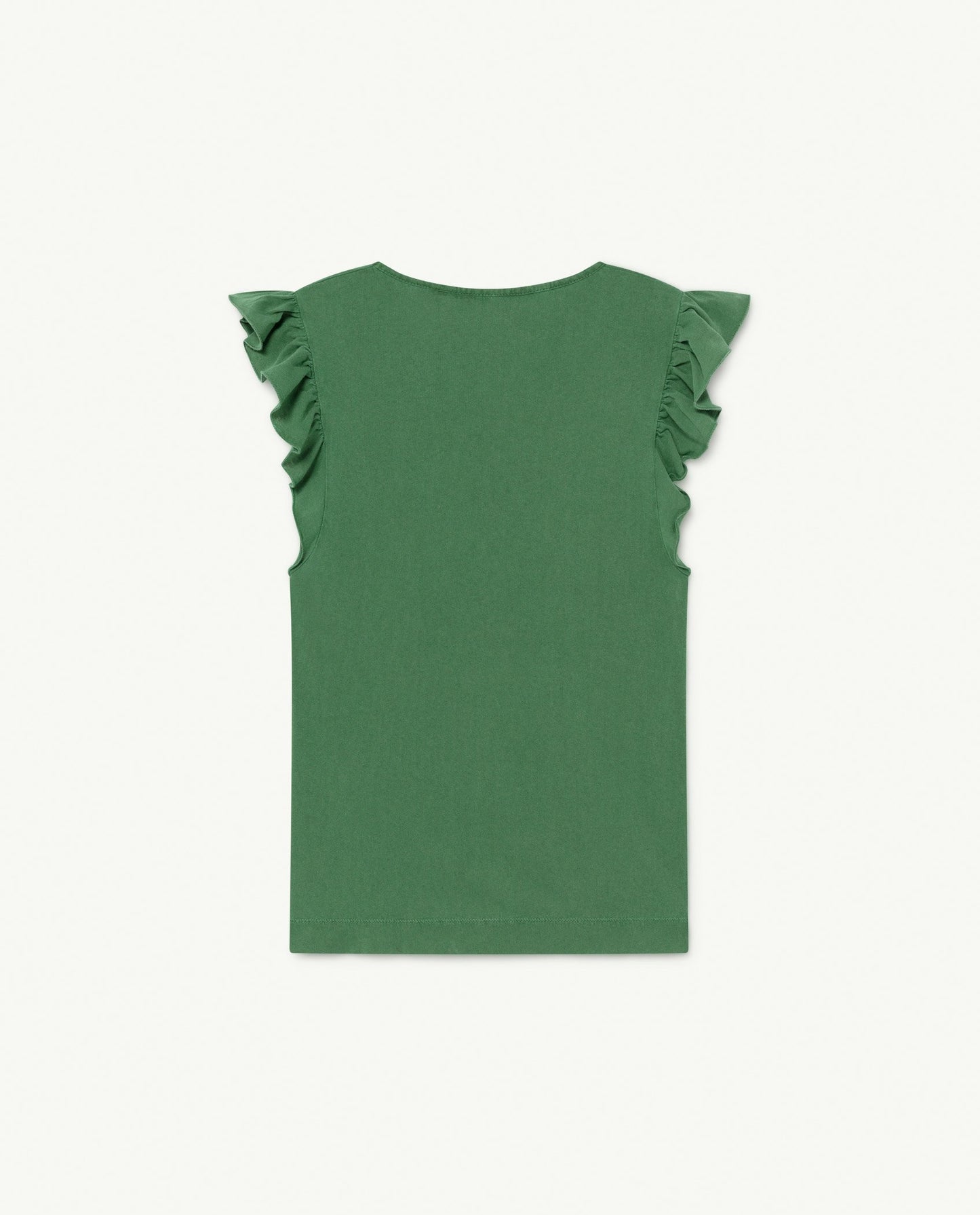 Girls Green Bird Cotton Dress
