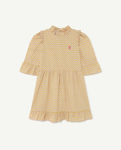 Girls Pink Flowers Dress