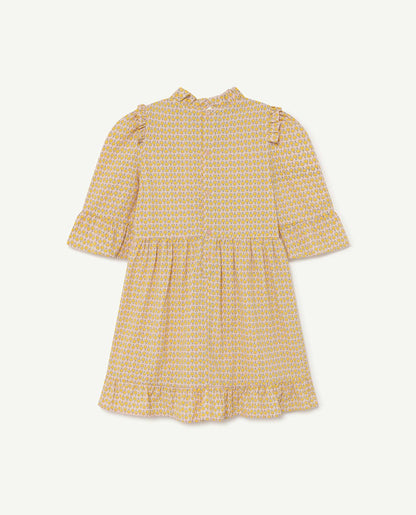 Girls Pink Flowers Dress