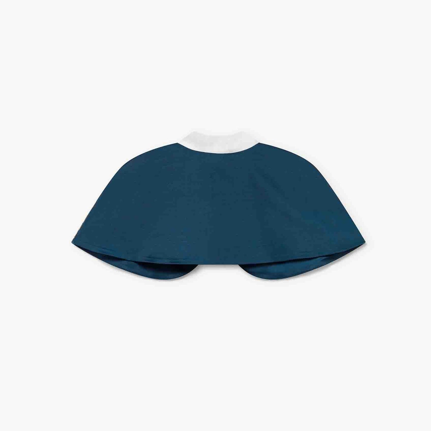 女童蓝色Logo披肩