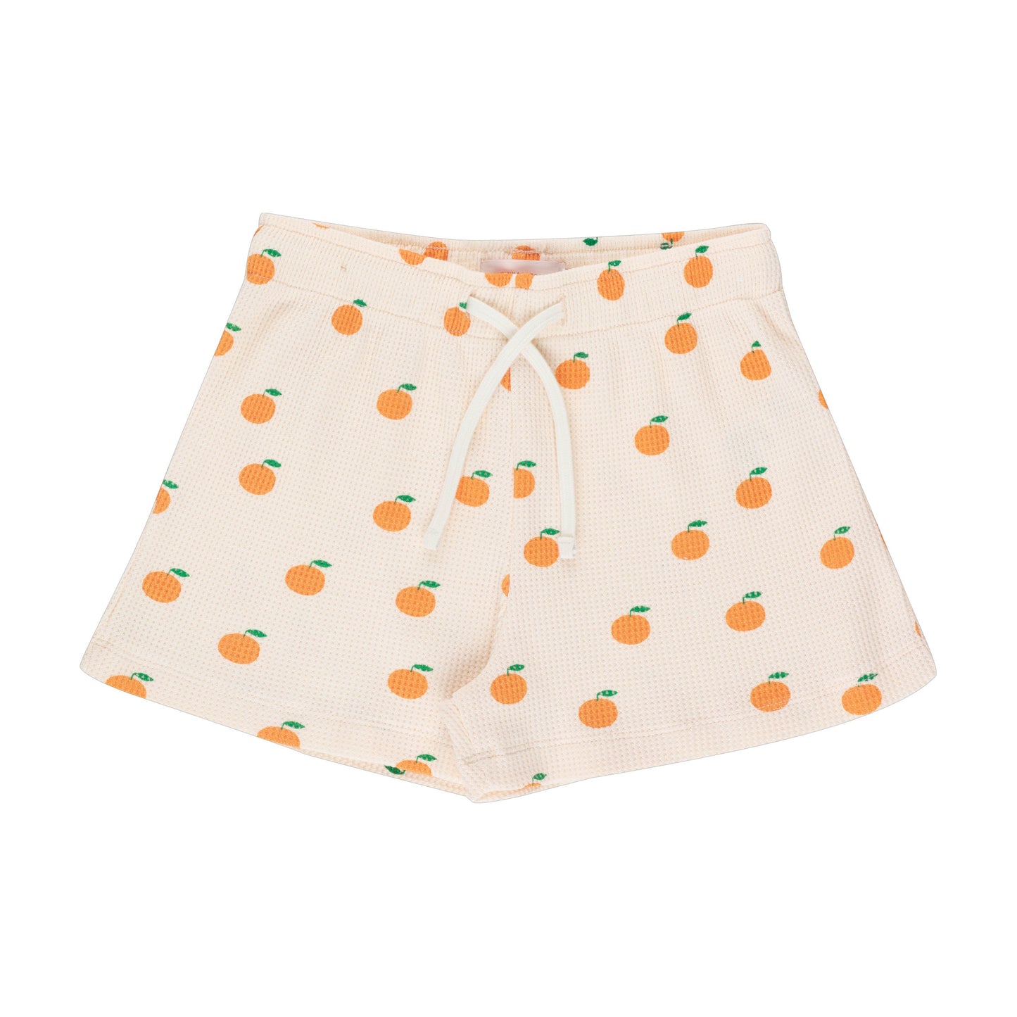 儿童米色橙子短裤