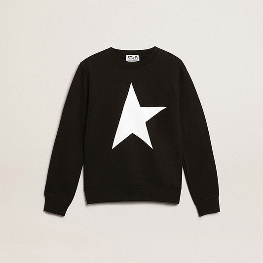 儿童黑色棉卫衣