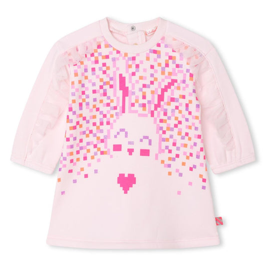 女婴浅粉色连衣裙