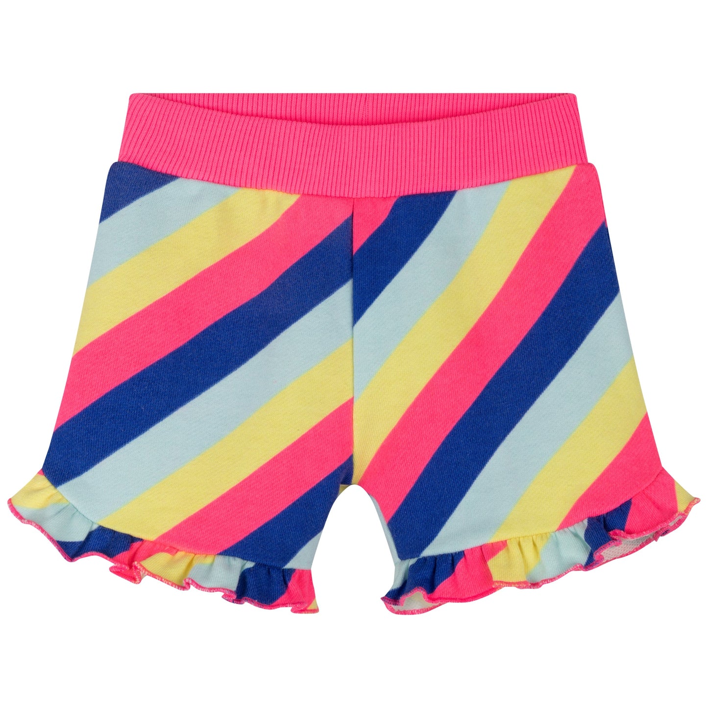 女婴彩色条纹棉套装