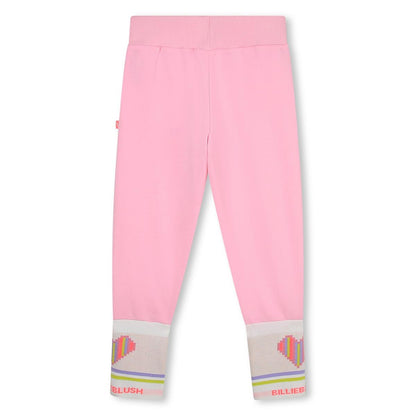 女童粉色长裤