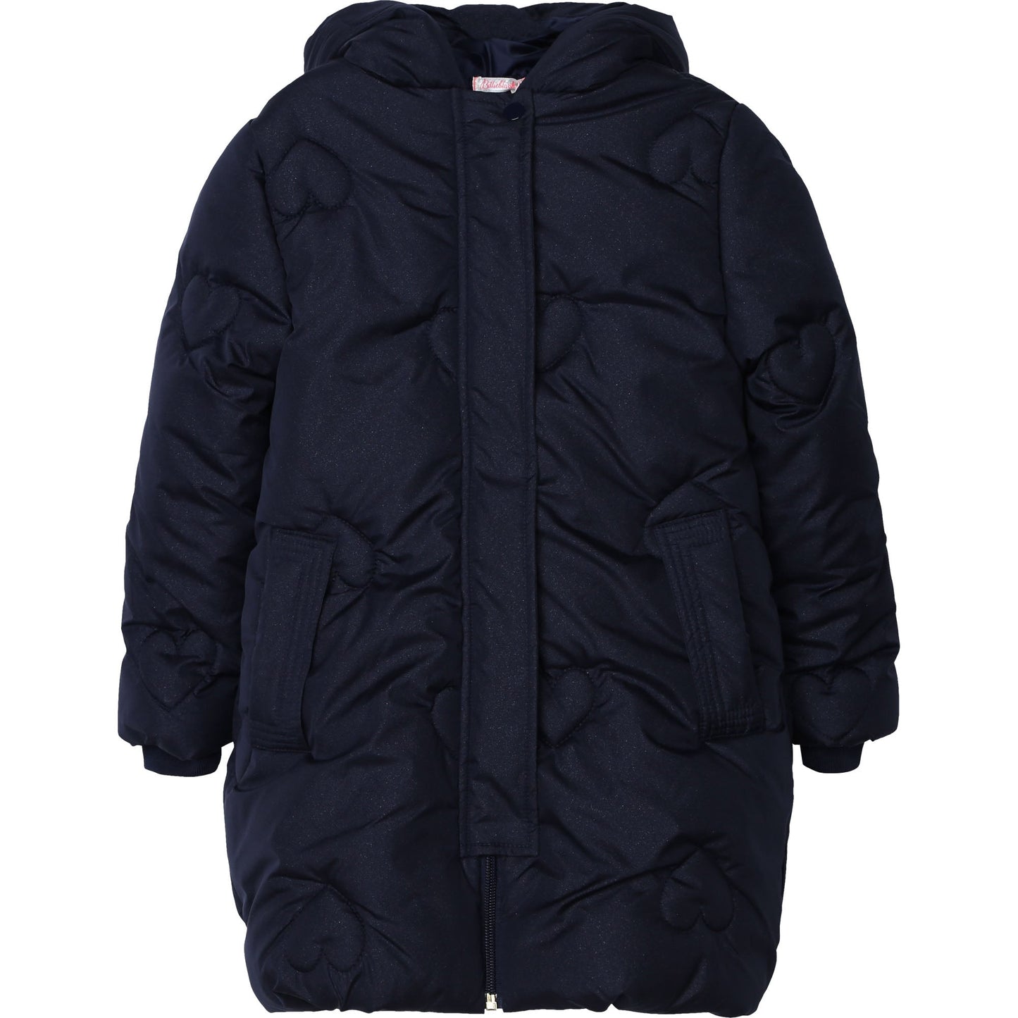Girls Indigo Blue Padded Coat