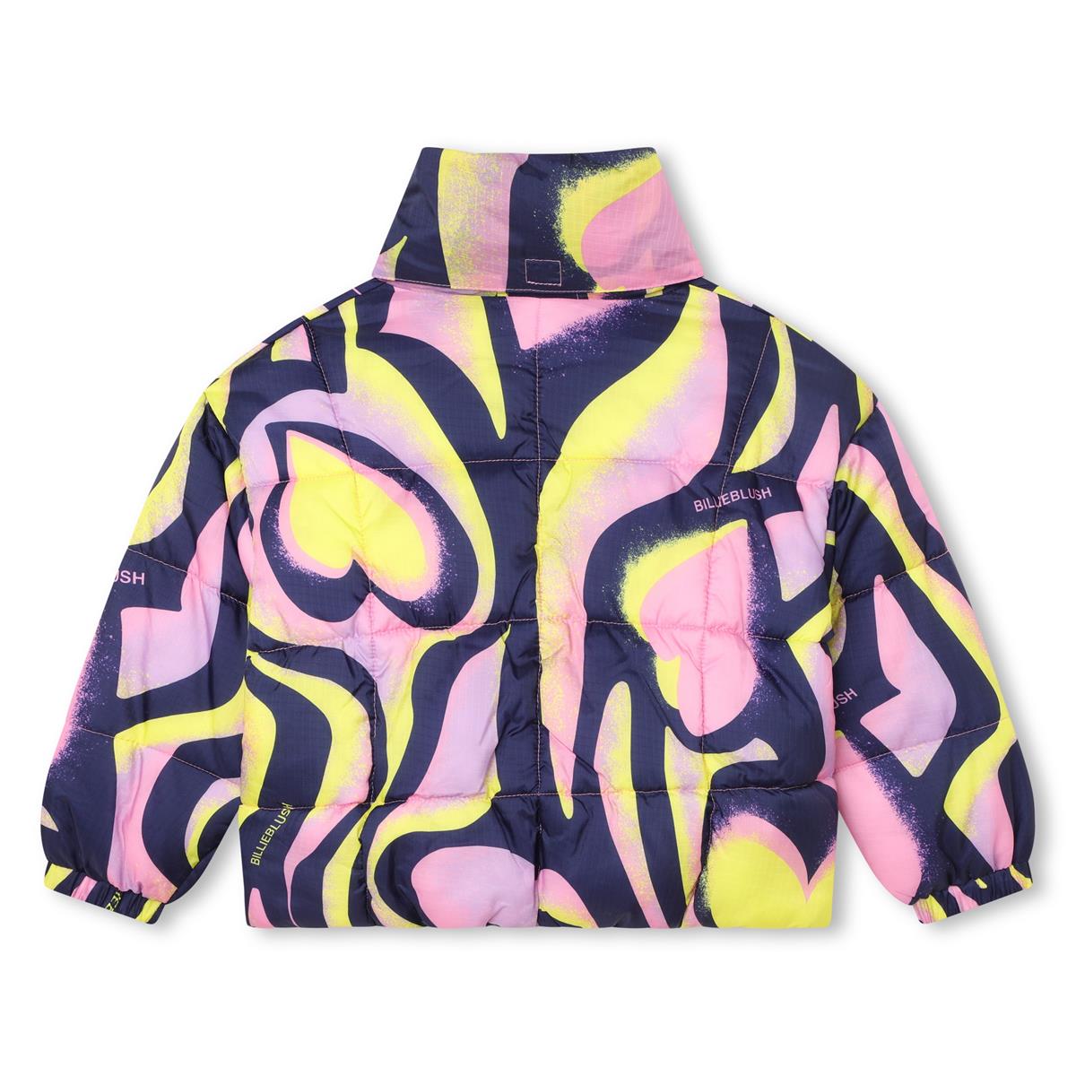 女童粉色棉服