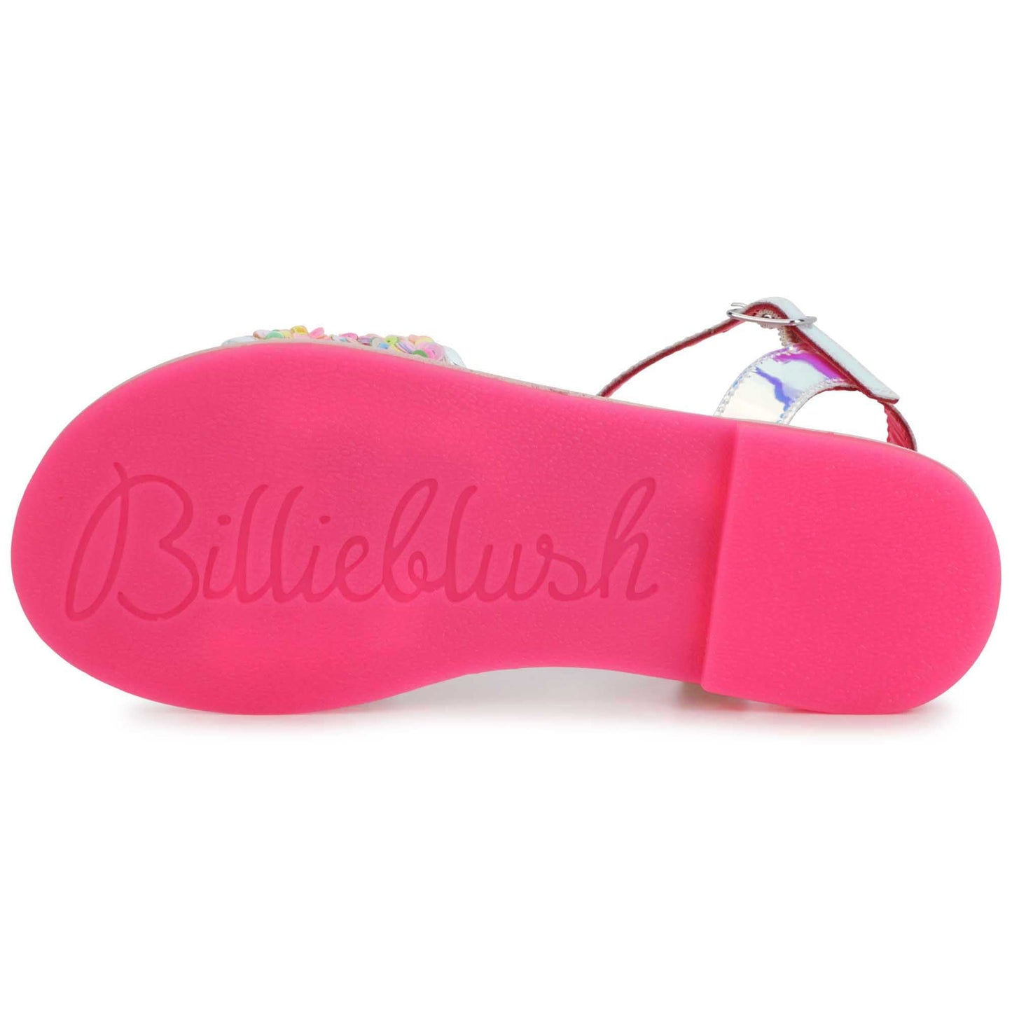 女童彩色亮片凉鞋