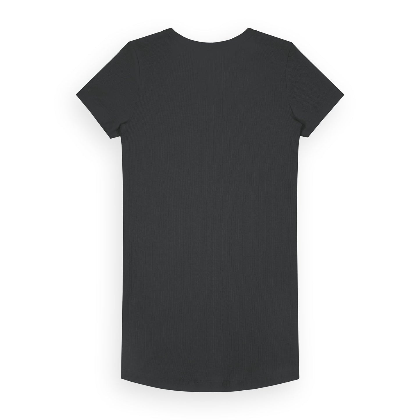 女童黑色棉连衣裙