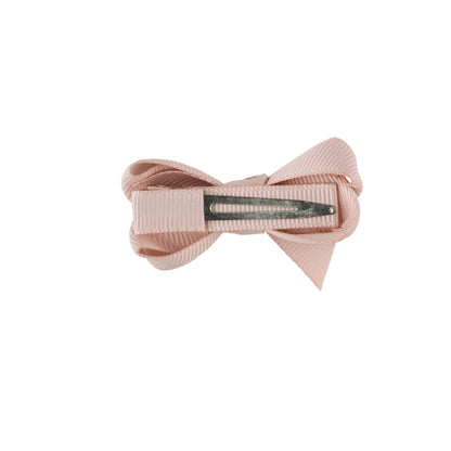 女童粉色蝴蝶结发夹 - 6cm