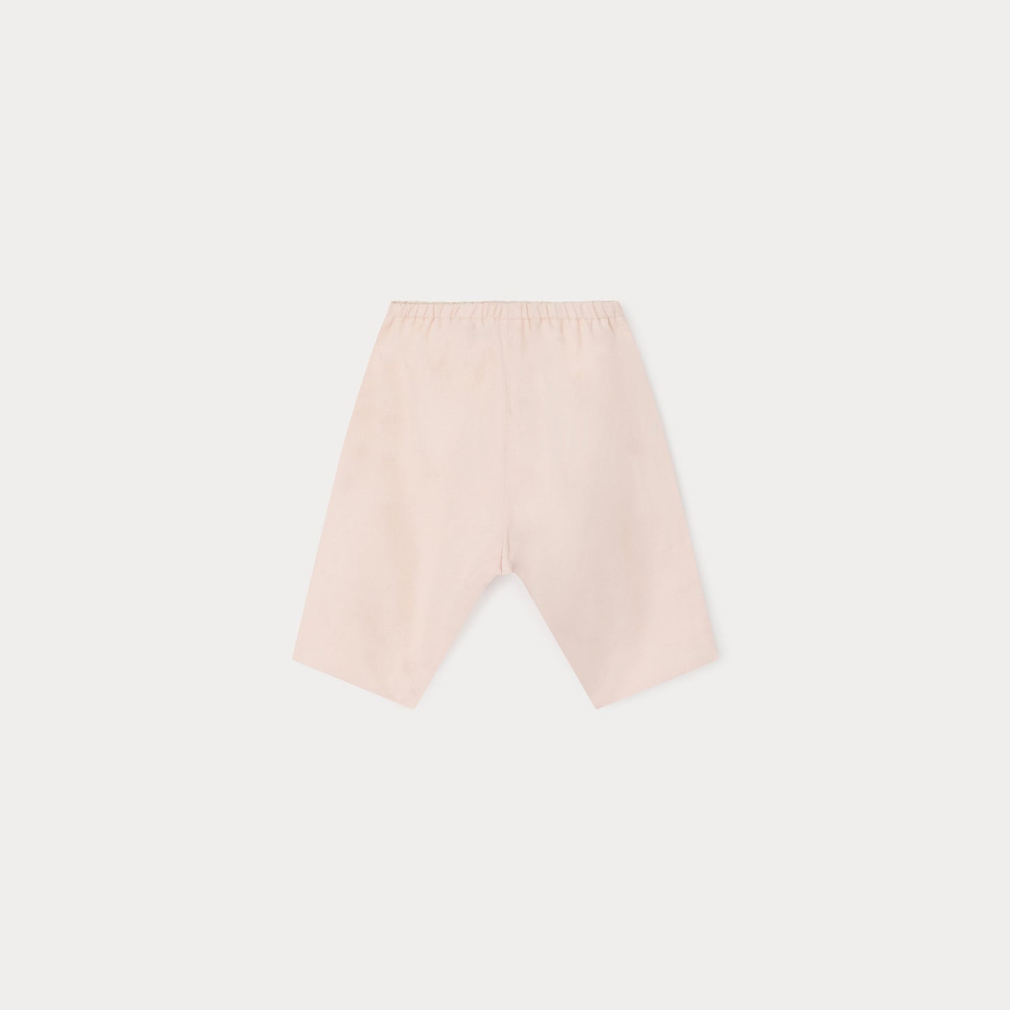女婴粉色棉长裤