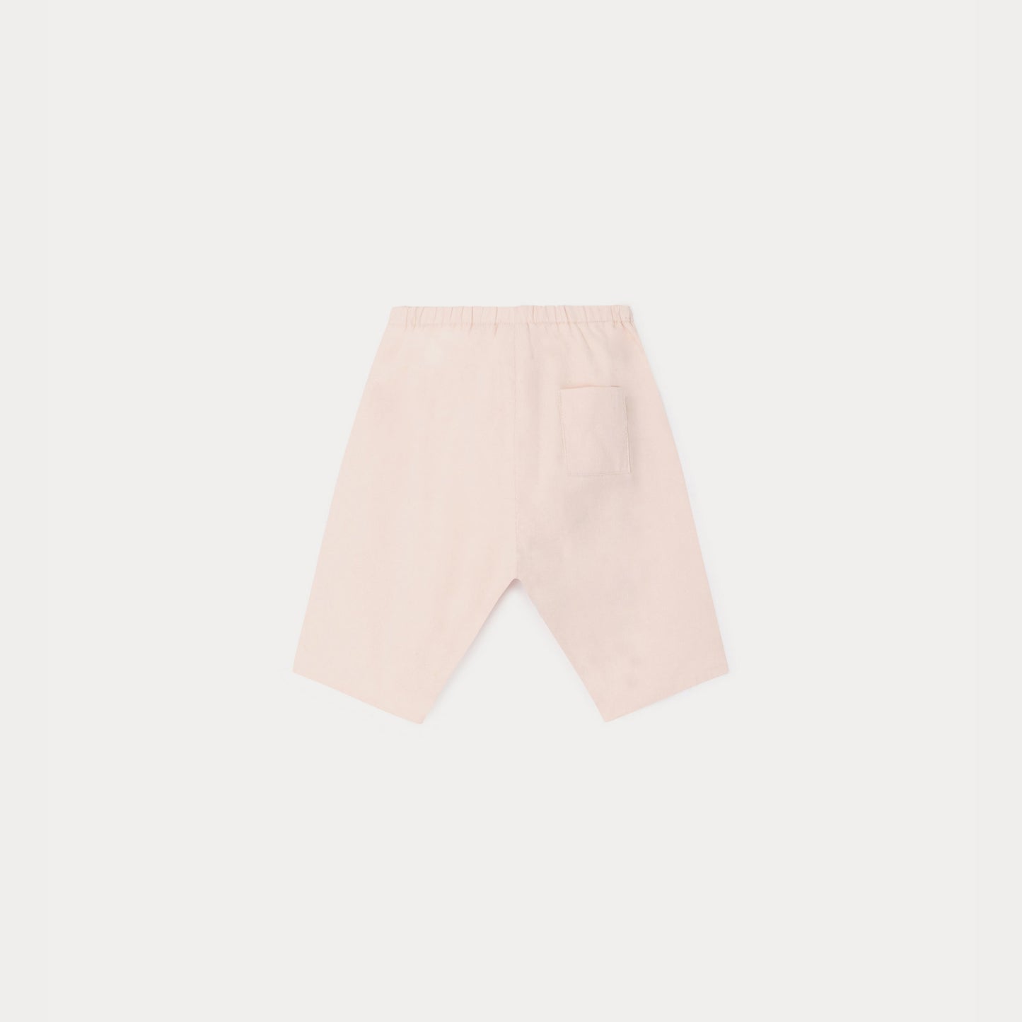 女婴粉色棉长裤