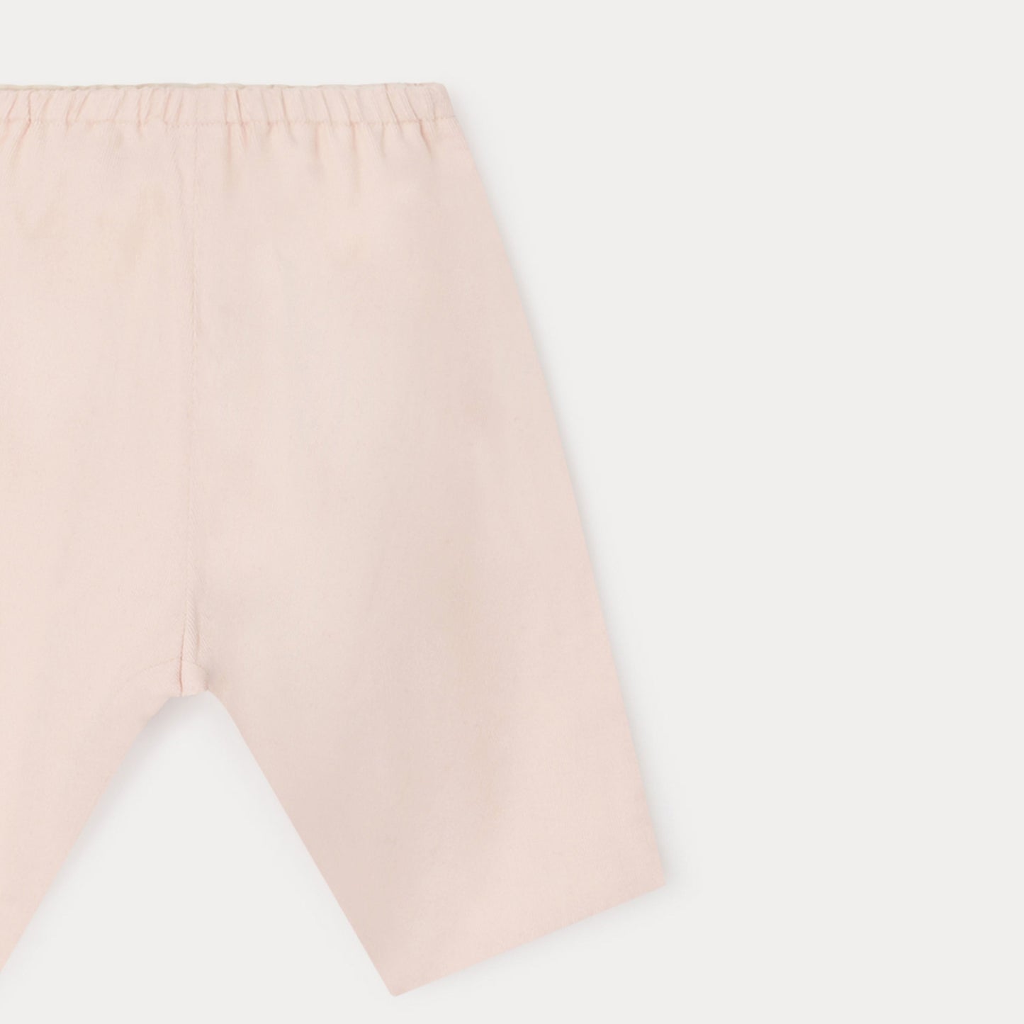 女婴粉色棉长裤