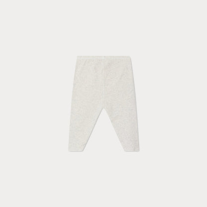 婴儿浅灰色棉打底裤