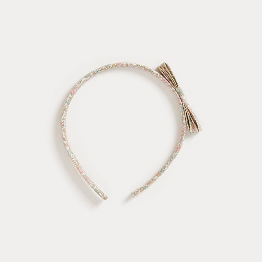 女童粉色碎花发箍